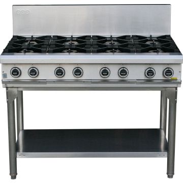 Lkk:8 Gas Open Burners With Legs - LKKOB8D