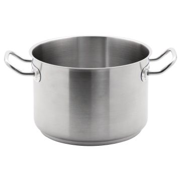 Vogue Stainless Steel Stew pan 7Ltr M940