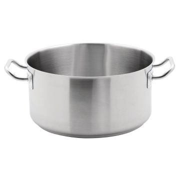 Vogue Stainless Steel Stew pan 12.5Ltr M942