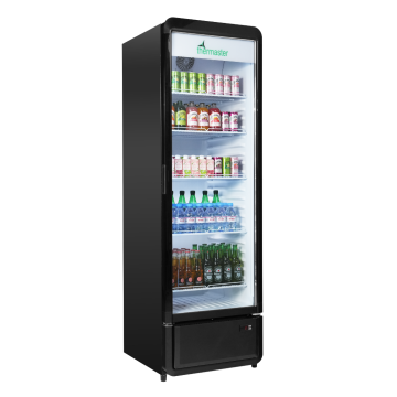 Thermaster Commercial Upright Glass Door Beverage Fridge - SDC-343B 