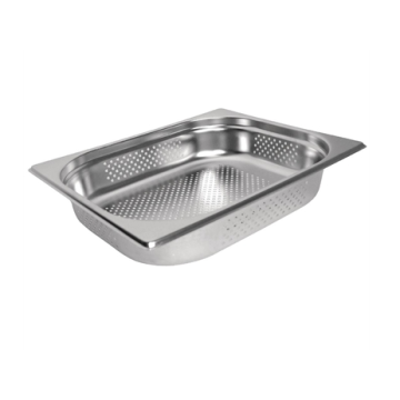 P12100 - 1/2 x 100 mm Perforated Gastronorm Pan Gn Bain Marie Tray