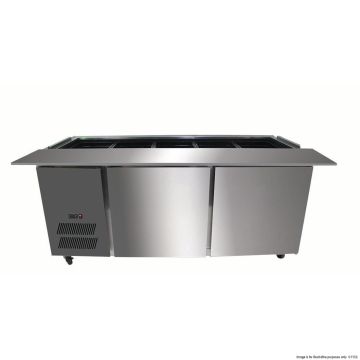 PG210FA-B Bench Station Three Door - 6X1/1 Gn Pans