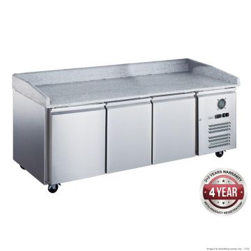 Fed-X Three Door Standard Saladette XPZ3600TN