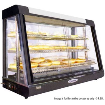 Fed Pie Warmer & Hot Food Display PW-RT/900/1E