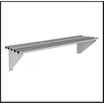 1000mm X 300mm Stainless Steel Round Tube Pipe Wall Mounted Shelf
