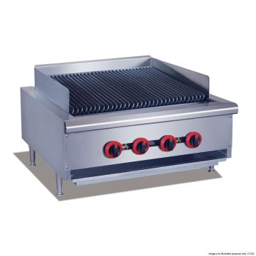 QR-24E Natural Gas 4 Burner Char Grill Top
