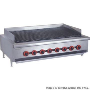 QR-48ELPG Natural Gas 8 Burner Char Grill Top