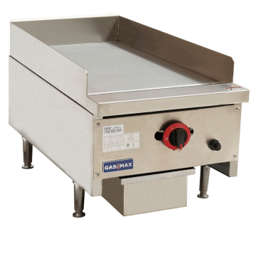 Gasmax Commercial Single Burner Narrow 404mm Griddle Top RGT-16ELPG