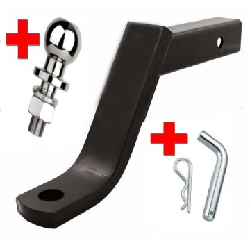 2" Towbar Tongue Ball Mount Hitch Tow Bar Towing 5000Lbs Hayman Reese Type