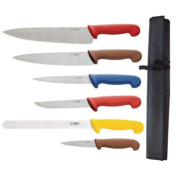 Hygiplas Colour Coded Chefs Knife Set S088