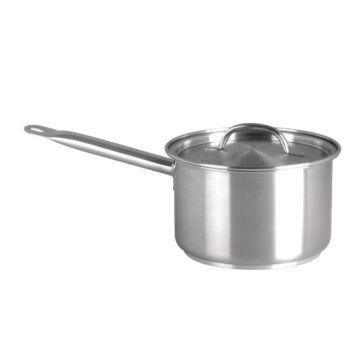 Tri Stainless Steel 3-Ply Technology Sauce Pot 2L With Lid & Handle