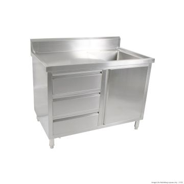 Cabinet With Right Sink SC-6-1200R-H