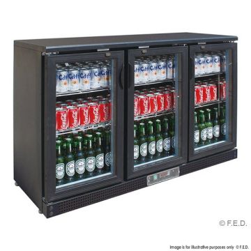 SC316G Three Door Drink Cooler