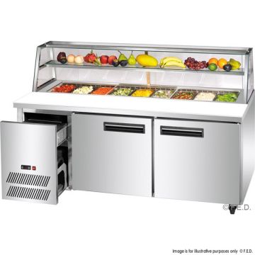 SCB/18 Two Large Door Deluxe Sandwich Bar