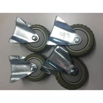 4 X 4" (100mm) Heavy Duty Castors 4 Pc Caster Wheels