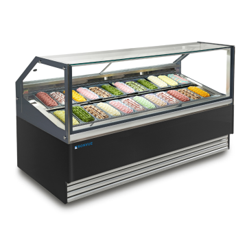 Bonvue Refrigerated Gelato / Ice Cream Display Showcase - SGD-24B