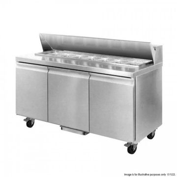 SLB150 Three Door Sandwich Bar