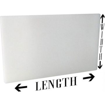 Heavy/Duty Commercial Kitchen Plastic Hdpe Pe Cutting / Chopping Board -All Size