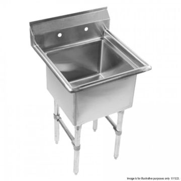 Stainless Steel Sink With Basin SKBEN01-1818N