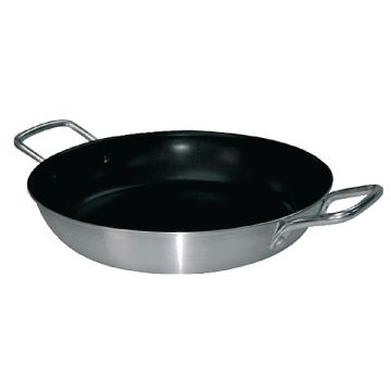 Vogue Non Stick Teflon Aluminium Paella Pan 450mm T369