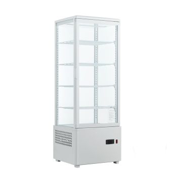 Thermaster Commecial 4 Four Sided Countertop Bench Top Display Fridge TCBD108L