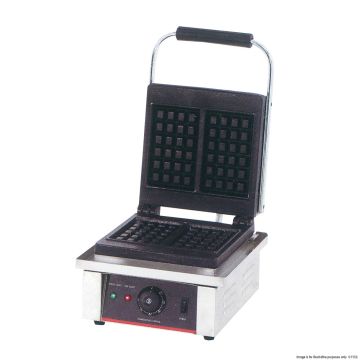 Electric Square Waffle Maker Single 2Kw - TCG-801WKW