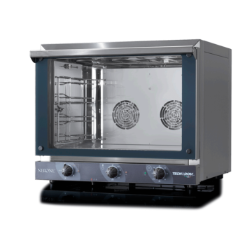 Tecnodom Electric Nerone EKO GN 1/1 Tray Convection Oven with Grill - TDE-4CGNG