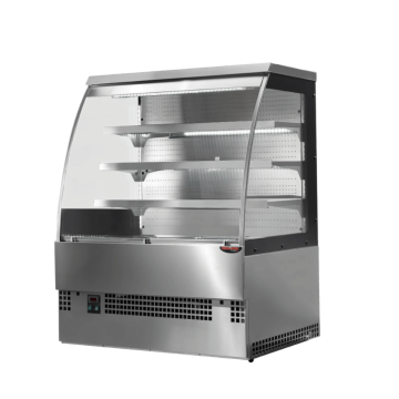 Tecnodom Refrigerated EVO Grab'n Go Self-Serve Curve Display TDEVO-090S