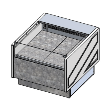 Tecnodom Square Deli, Poultry & Meat Display Add On Units - TDMR-0910SELF