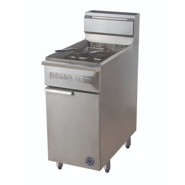 Goldstein TGF1M/400L - 2 Basket Turbo Gas Deep Fryer