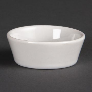 Olympia Whiteware Sloping Edge Bowls 50mm (Pack of 12) U161