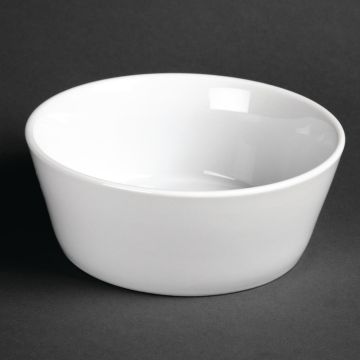 Olympia Whiteware Sloping Edge Bowls 150mm (Pack of 12) U164