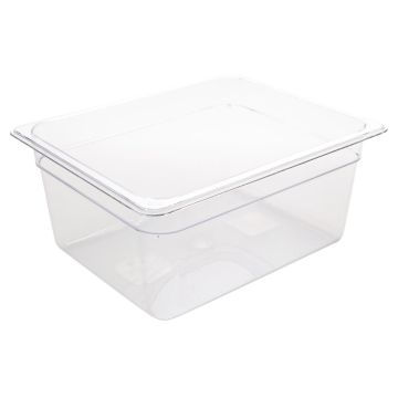 Vogue Polycarbonate 1/2 Gastronorm Container 150mm Clear U230