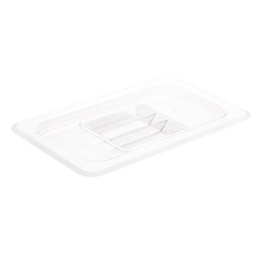 Vogue Polycarbonate 1/4 Gastronorm Container Lid U247