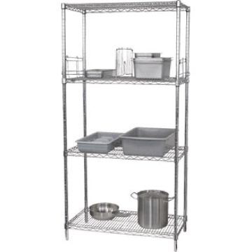 Vogue 4 Tier Wire Shelving Kit 915x610mm U256