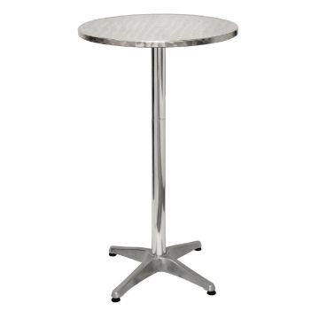 Bolero Poseur Table Stainless Steel 600mm U502