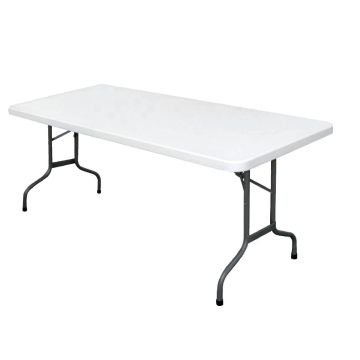 Bolero Foldaway Rectangular Utility Table 6ft U579