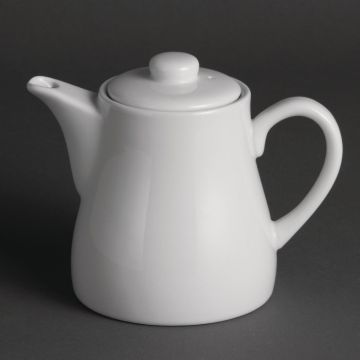 Olympia (Pack of 4) Whiteware Teapots 483ml U822