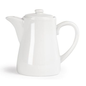 Olympia (Pack of 4) Whiteware Coffee Pots 310ml U824