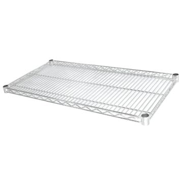 Vogue Chrome Wire Shelves 1220 x 610mm (Pack of 2) U893