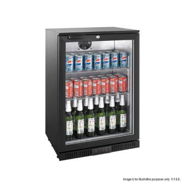 Under Bench Single Door Bar Cooler LG-138HC