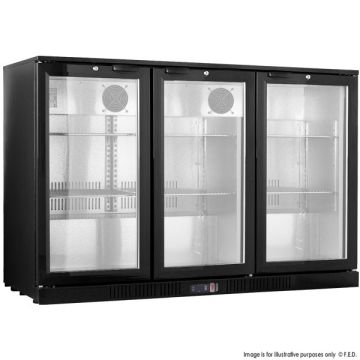 Under Bench Three Door Bar Cooler LG-330HC