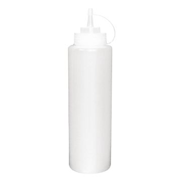 Vogue Clear Squeeze Sauce Bottle 681ml K163