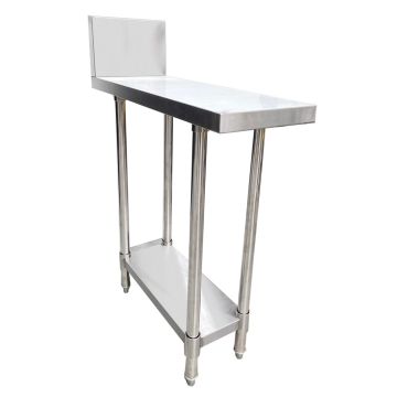 Gasmax Stainless Steel Kitchen Infill Bench with Splashback 300x824mm WBB-0300R