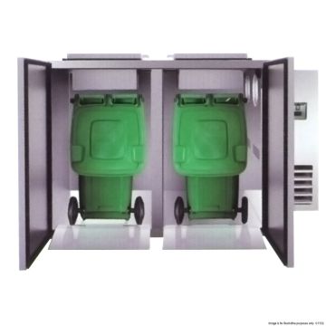 Refrigerated Solid Waster Cooler With 2Pcs - WBC2-240