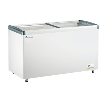 Thermaster Commercial 456L Chest Freezer with Flat Glass Sliding Lids - WD456G