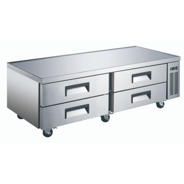 FED-X Refrigerated Chef Base Refrigeratied Drawer Bench 450L - XCB-72