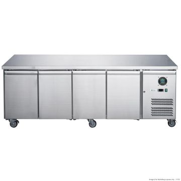 Fed-X S/S Four Door Bench Fridge XUB7C22S4V