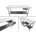 New Universal Drawer Stainless Steel With Gastronorm Tray Food Grade 65mm Deep