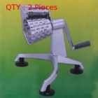 2X Manual S/Steel Vegetable Cutter Shredder Grater Five S/Steel Cone Shaped Blades